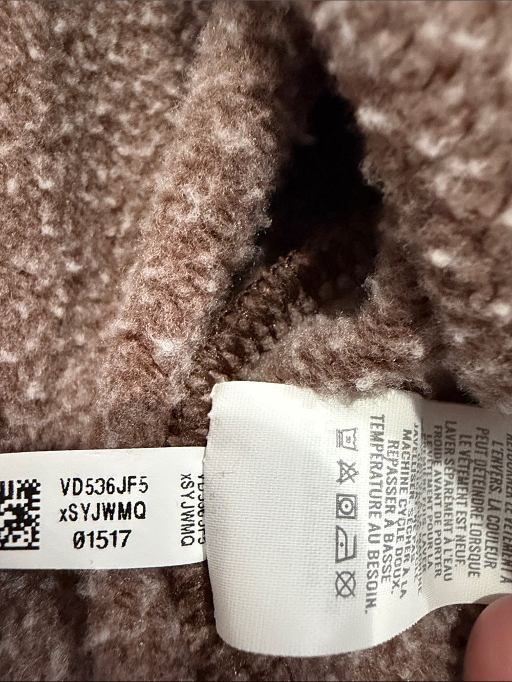 Aerie Half Snap Pullover Sweatshirt, Brown Size Lg - Picture 8 of 9